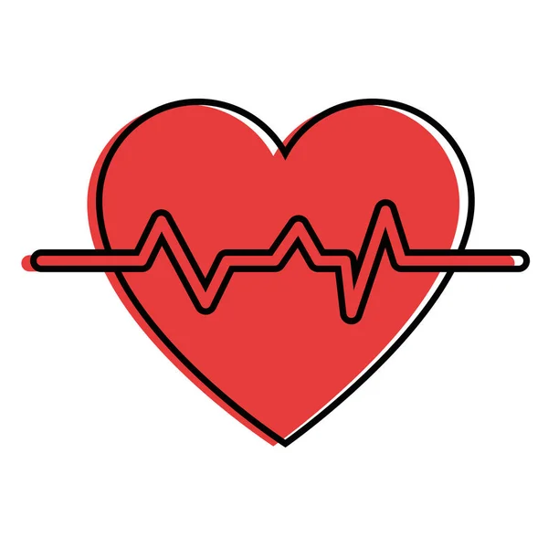 Серце і кардіології — стоковий вектор