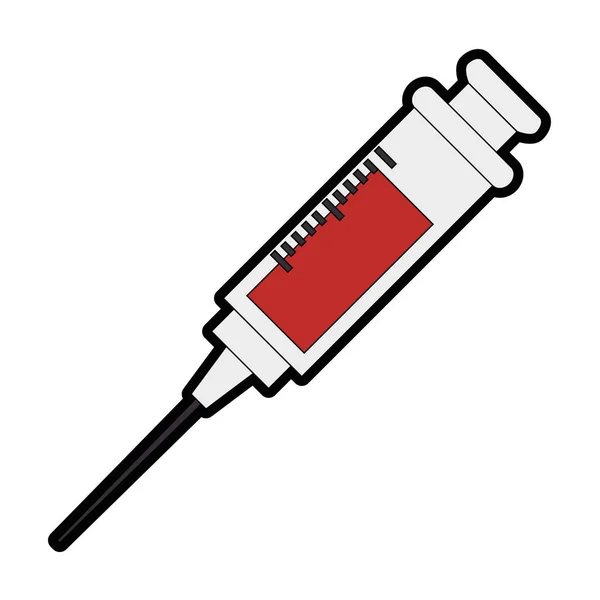 Obrázek ikony injekce — Stockový vektor