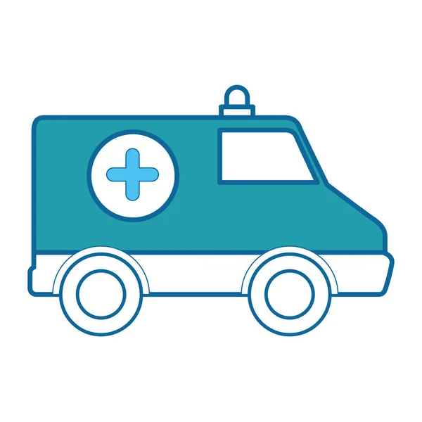 Obrázek ikony ambulance — Stockový vektor