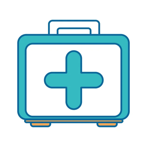 First aid kit icon — Stock Vector