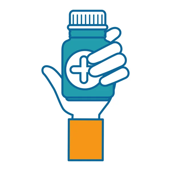 Medicine bottle icon — Stock Vector