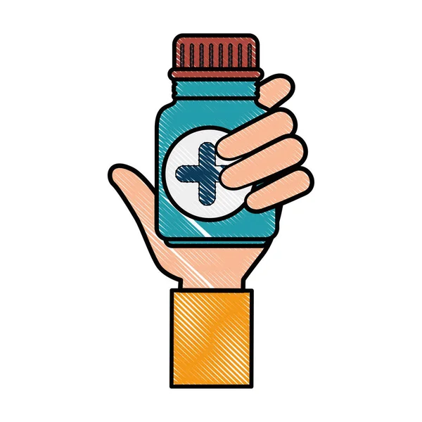 Medicine bottle icon — Stock Vector