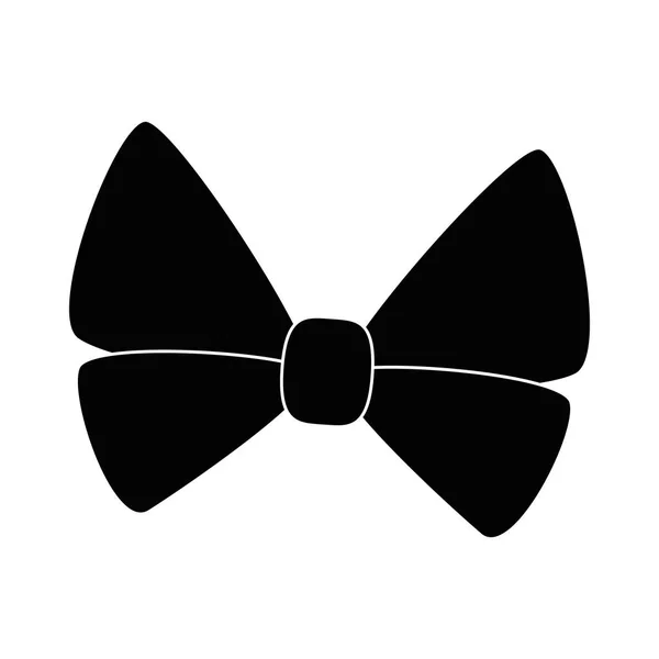 Decorative bow icon — Stock Vector