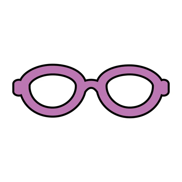 Brille als Accessoire — Stockvektor