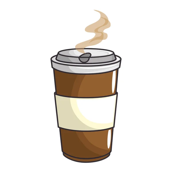 Diseño de bebida de café — Vector de stock