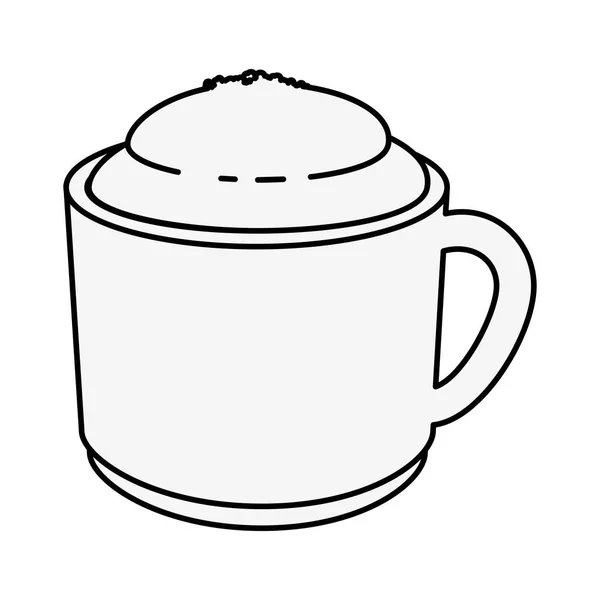 Kaffemugg ikon — Stock vektor