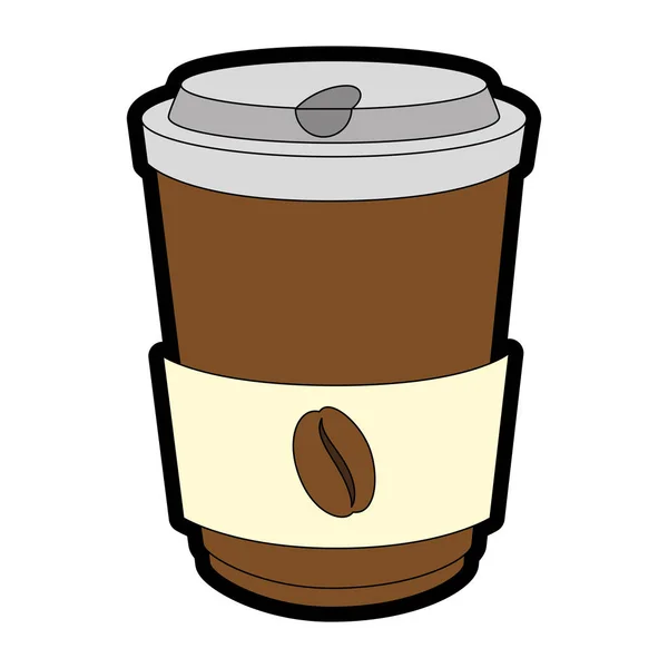 Kawa napój projekt — Wektor stockowy