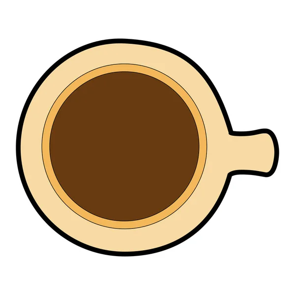 Taza de café icono — Vector de stock