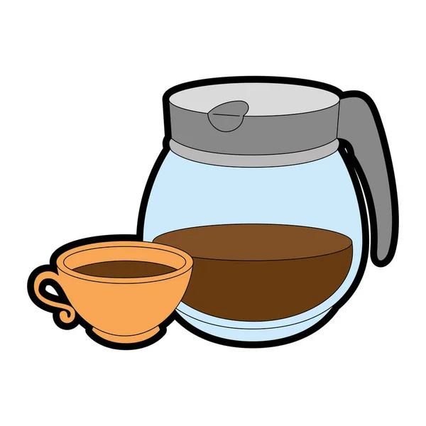 Coffee mug icon — Stock Vector