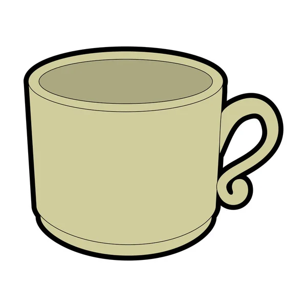 Coffee mug icon — Stock Vector