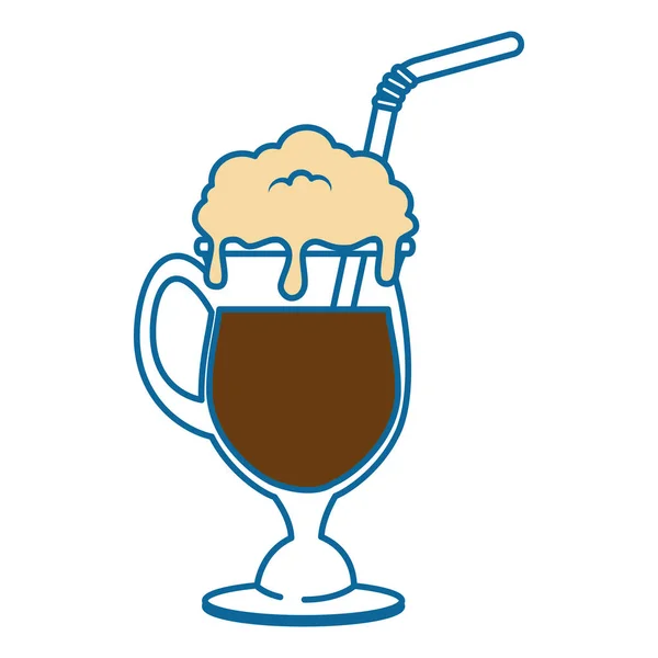Kávový nápoj design — Stockový vektor
