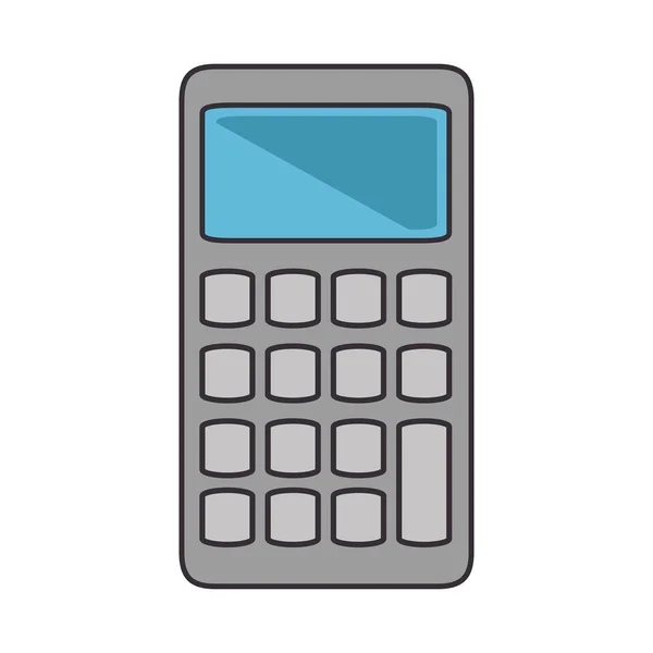 Obrázek ikony kalkulačky — Stockový vektor
