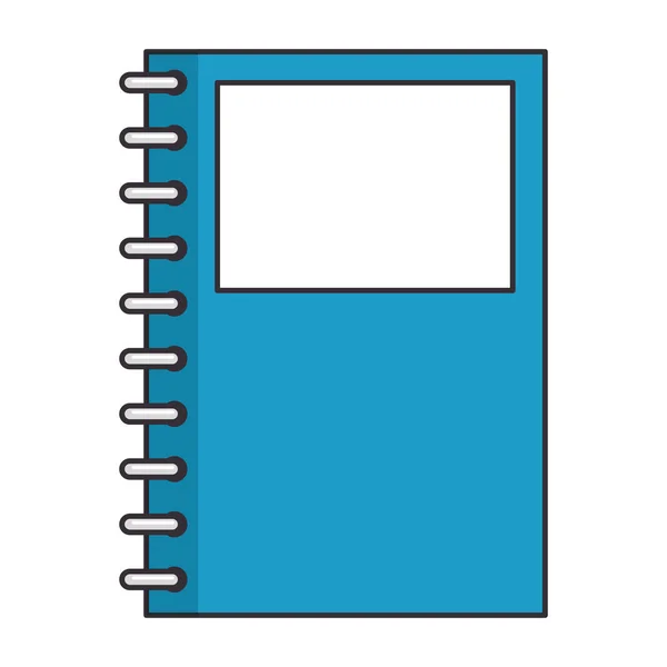 Immagine icona notebook — Vettoriale Stock