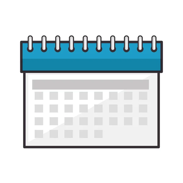 Symbolbild für den Kalender — Stockvektor