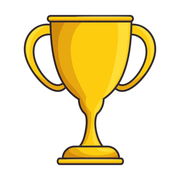 Trophy icon image — Stock Vector