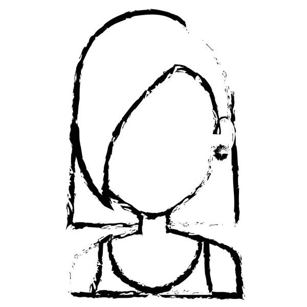 Элегантный персонаж аватара деловой женщины — стоковый вектор