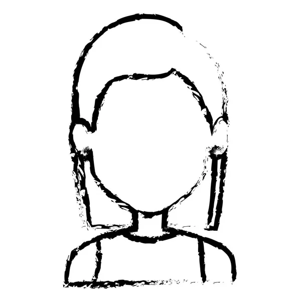 Elegantní podnikatelka avatar postava — Stockový vektor