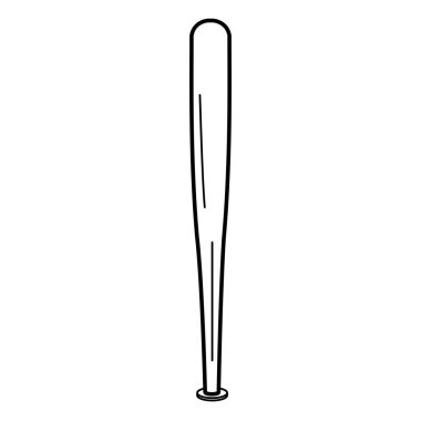 beysbol ekipman izole simgesi