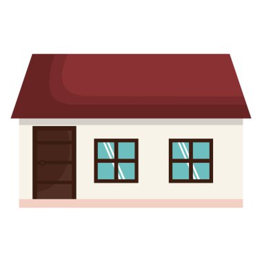 dış ev izole simgesi