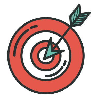 ok simgesine sahip hedef