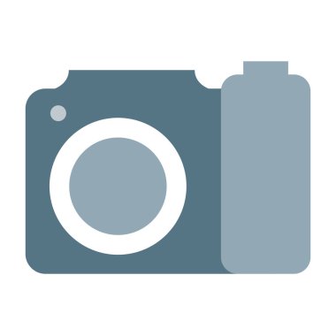 kamera fotoğraf izole simgesi