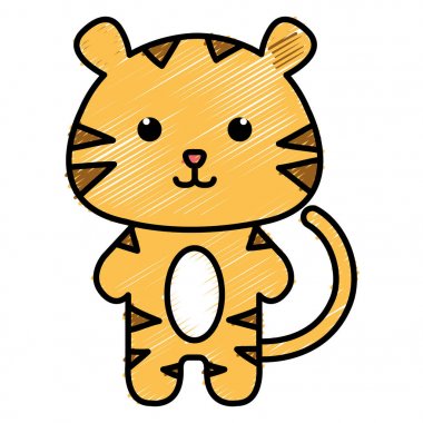 hayvan kaplan vektör halat