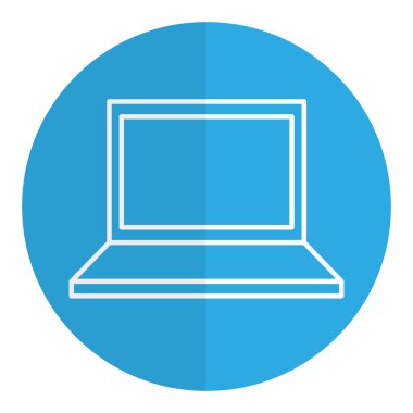 bilgisayar dizüstü izole kutsal kişilerin resmi