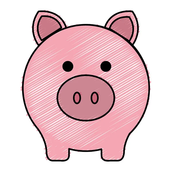 Piggy bank money — Stock Vector