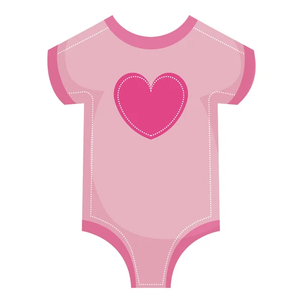 Beaux vêtements bébé — Image vectorielle