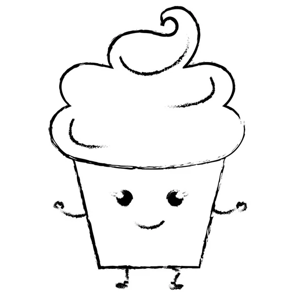 甜甜的奶油儿童 — 图库矢量图片