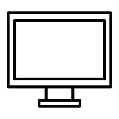 bilgisayar masaüstü izole simgesi