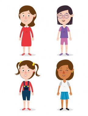 mutlu çocuklar karakter grubu