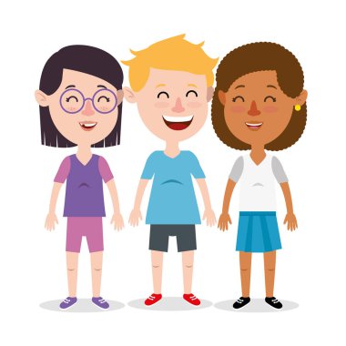 mutlu çocuklar karakter grubu