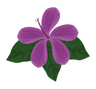 Sevimli çiçek bitki simgesi