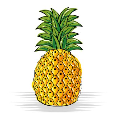 Ananas taze ve sağlıklı meyve