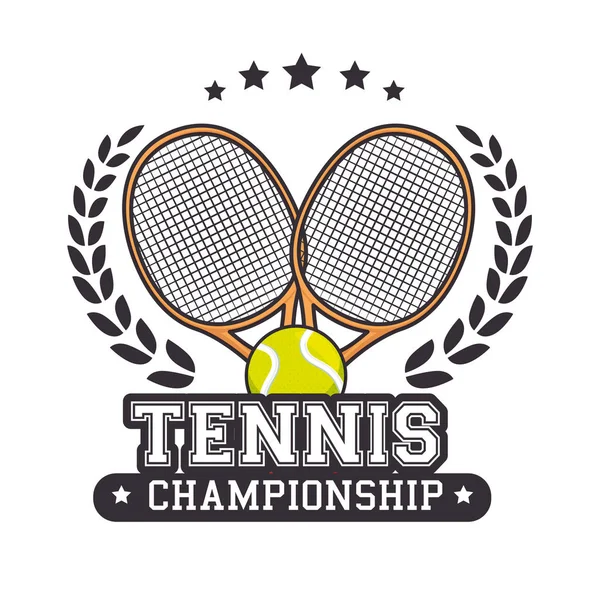 网球运动器材图标 — 图库矢量图片