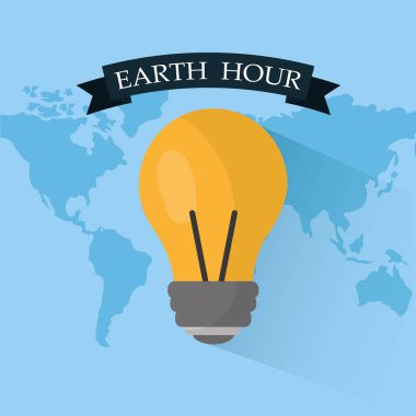 Dünya saat ampul enerji Emanet