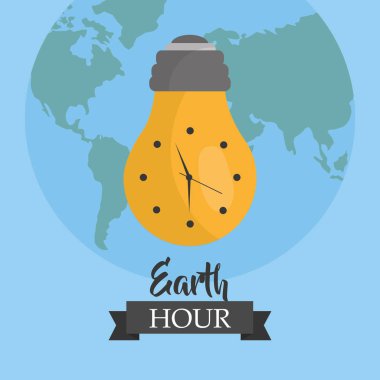 Dünya saat çevre ekoloji kampanya