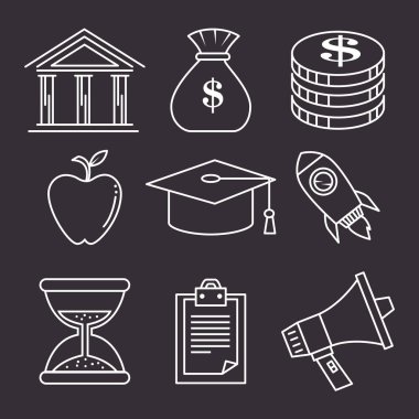 Okulu Icons set