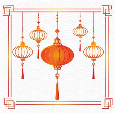 Çince yeni yıl arkaplanı