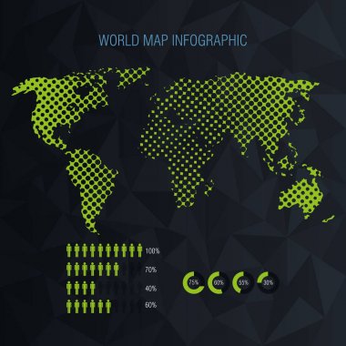 Dünya gezegeni Infographic simgeler