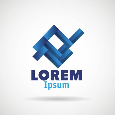 iş amblemi izole simgesi