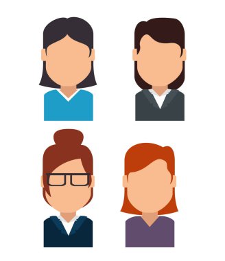 Avatarlar profil resimleri set