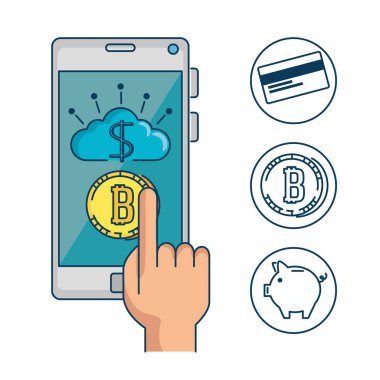 Fintech yatırım finansal Internet teknoloji kavramı fintech