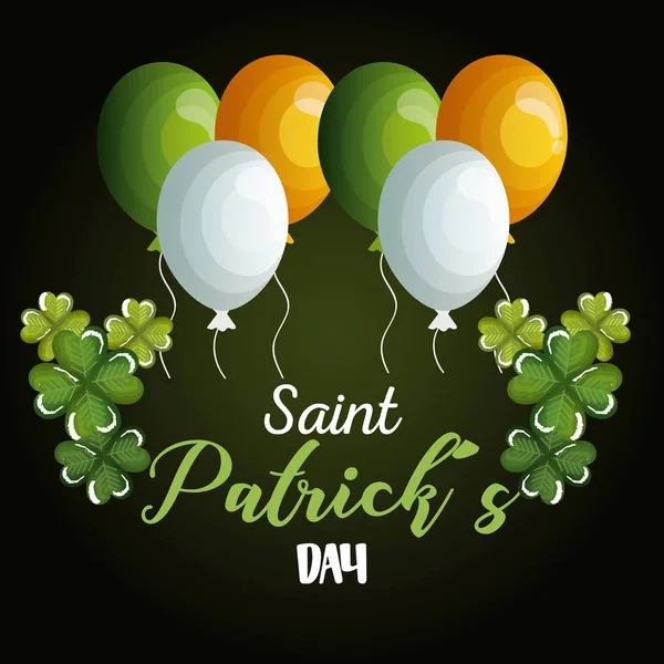 Mutlu saint patricks günü kutlama — Stok Vektör