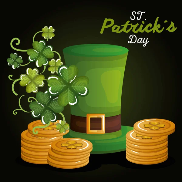 Gelukkig saint patricks day viering — Stockvector