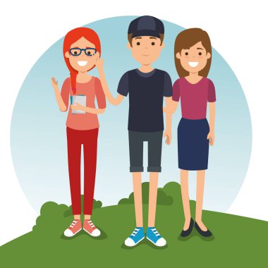 gençlerin grup milennials üretimi