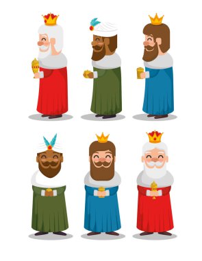 Üç sihirli şark karikatürler kralları