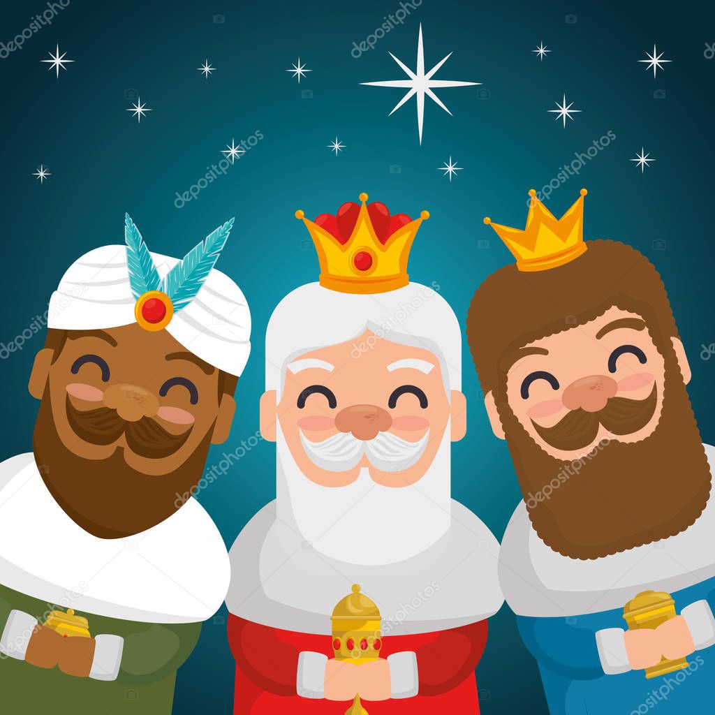 the three magic kings of orient cartoons