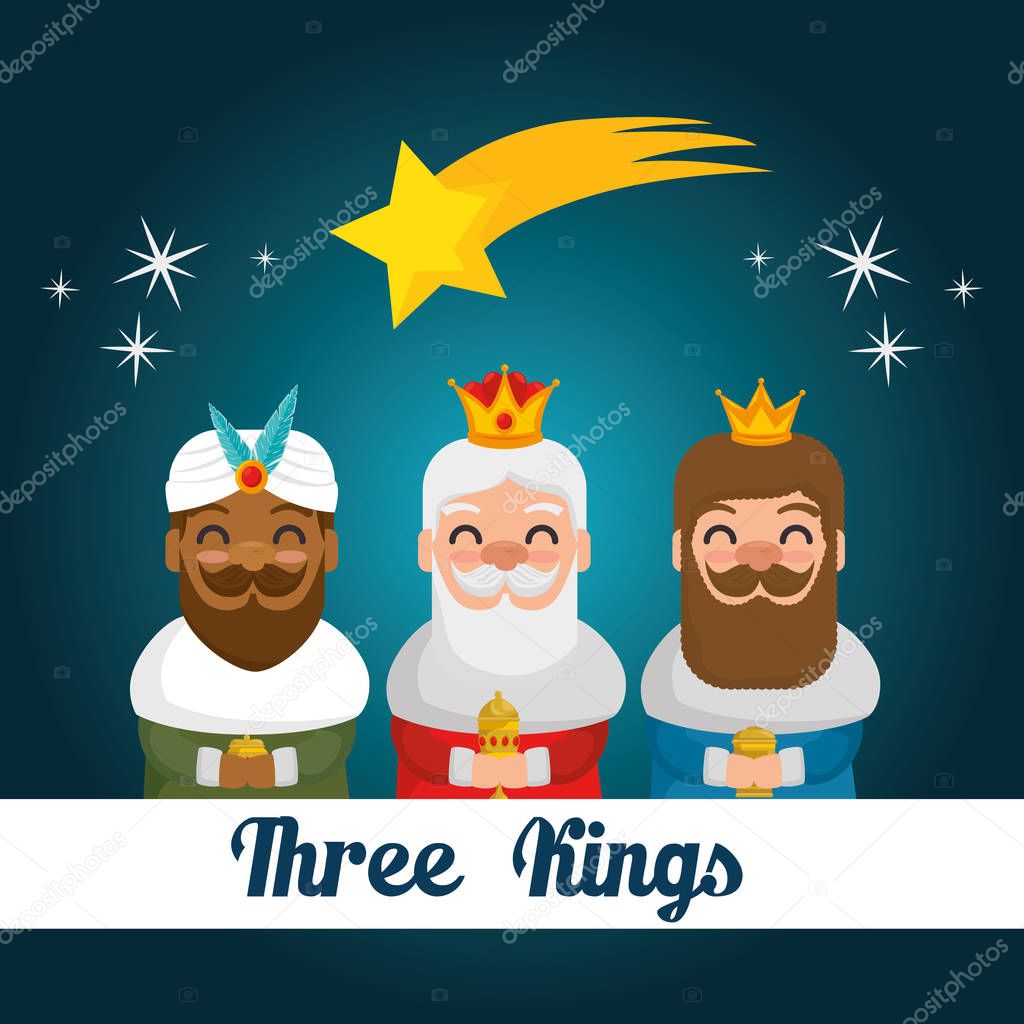 the three magic kings of orient cartoons